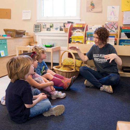 Majors can work alongside the Nursery School teachers and gain valuable experience.